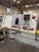 2000 Haas SL20T CNC Lathe, With Autobar 400 Bar Feeder, Haas Control, Floppy Drive, 12 Station