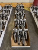 (25) CAT 50 Tecnara Long Shank ER-16 & ER-20 Tool Holders