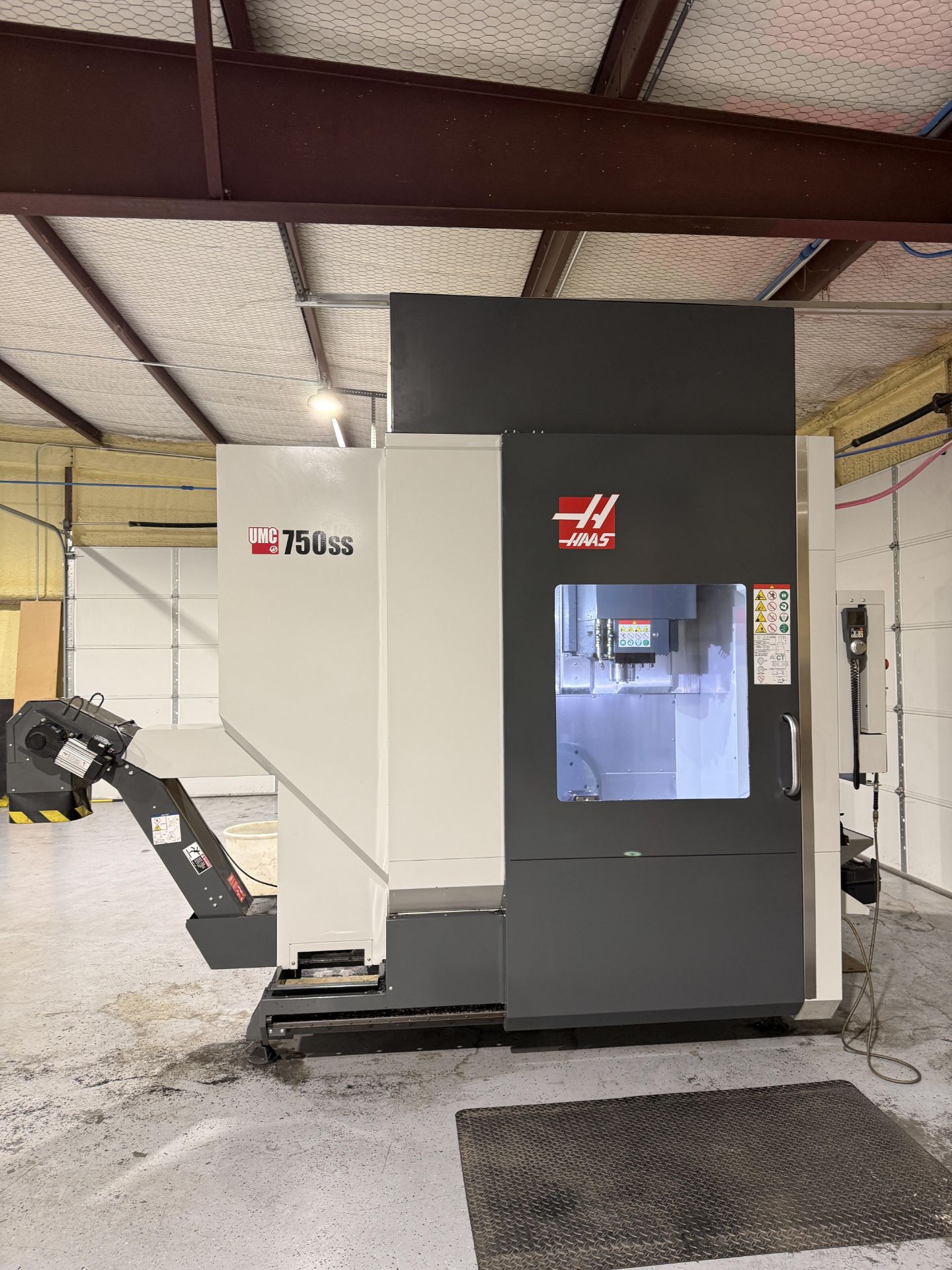 2019 Haas UMC 750SS, 5-Axis Vertical Machining Center, Haas Control, USB, Remote Jog, P-Cool, - Image 2 of 33