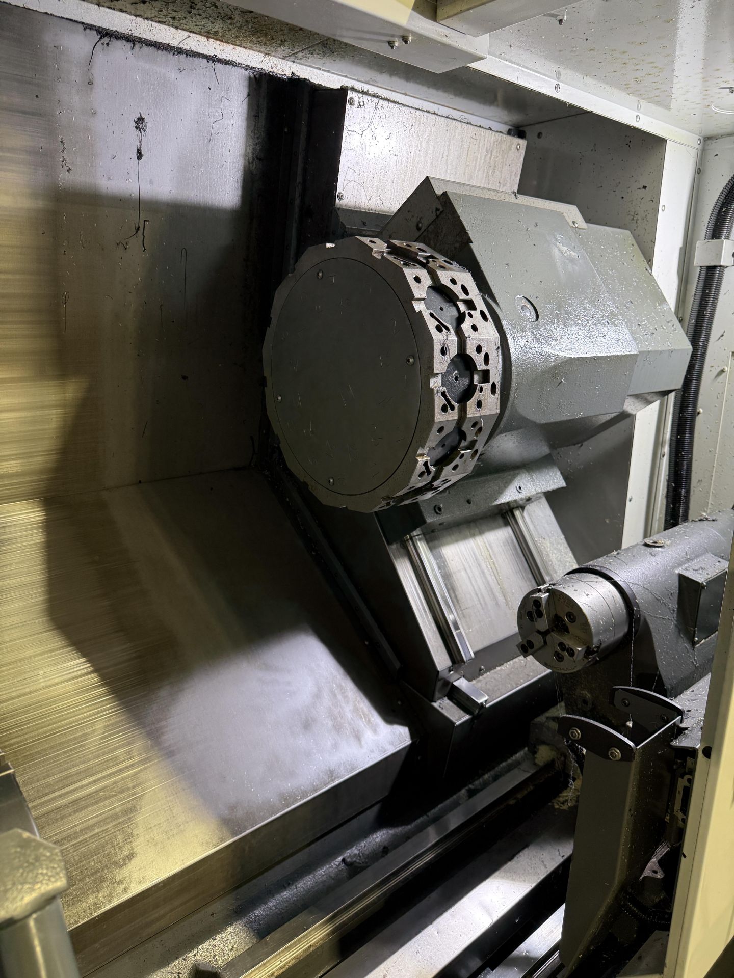 2019 Haas ST-25Y CNC Lathe With Y Axis Live Tooling, 10" 3-Jaw Chuck, Tool Presetter, Sub Spindle - Image 26 of 31