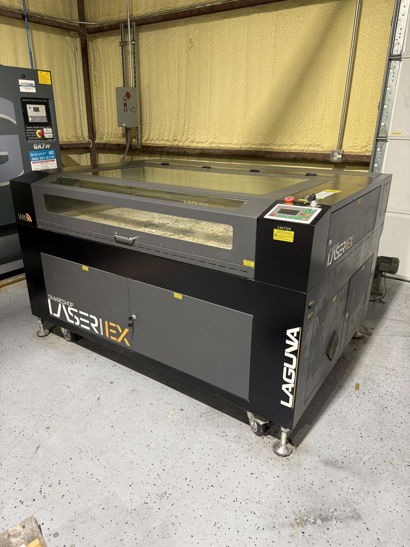 2020 Laguna Model LC-390 Smartshop Laser EX Engraver/Cutter With Fume Extractor, Industrial - Image 3 of 24