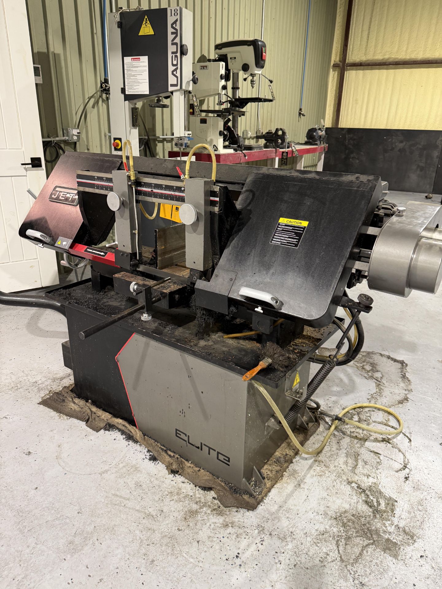 Jet Elite Horizontal Band Saw Model EHB-1018V - Image 3 of 12