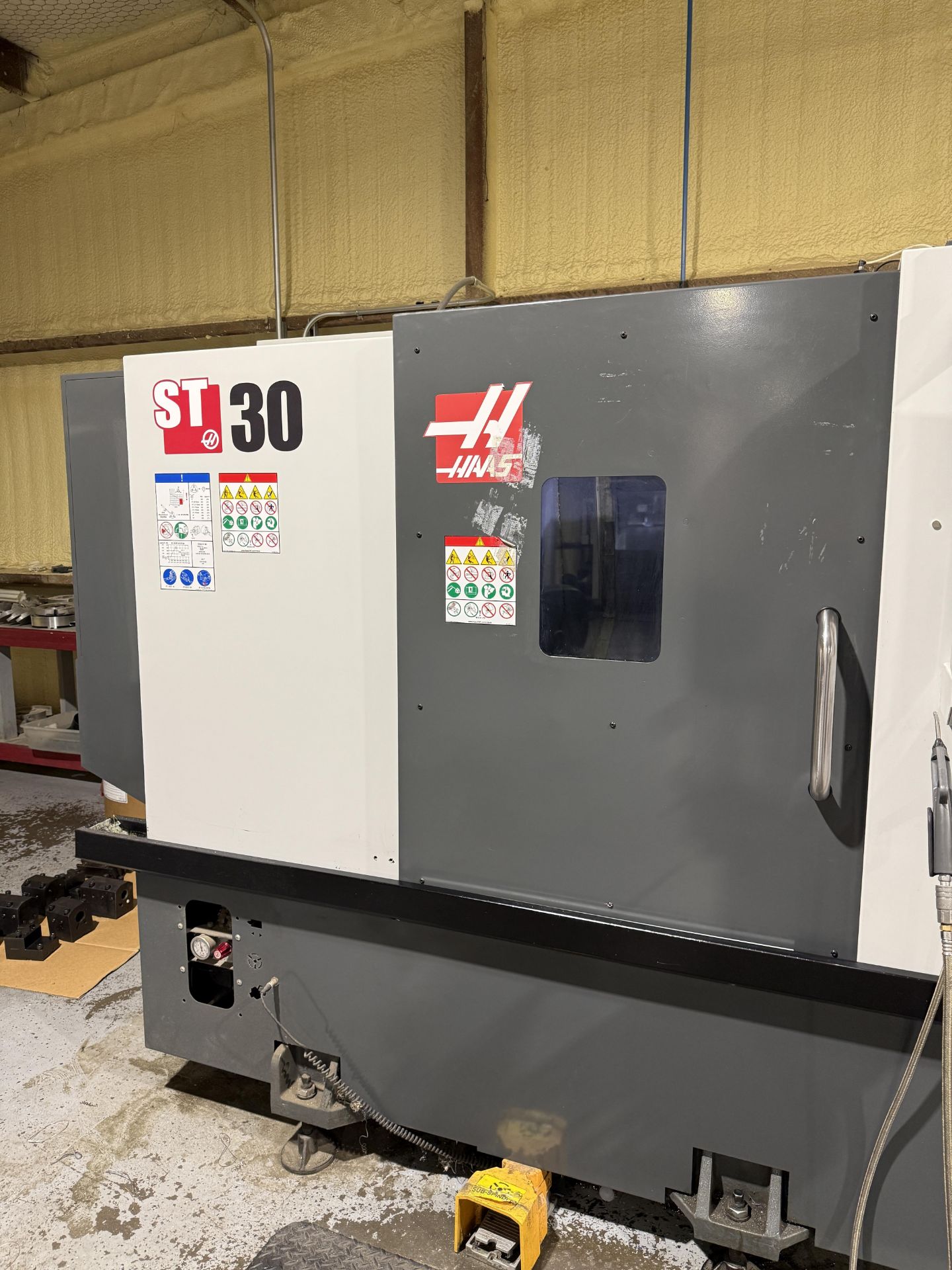 2021 Haas ST-30 CNC Lathe, Haas Control, 10" 3 Jaw Chuck, 3" Bore, 12 Station Turret With Tool - Image 6 of 29