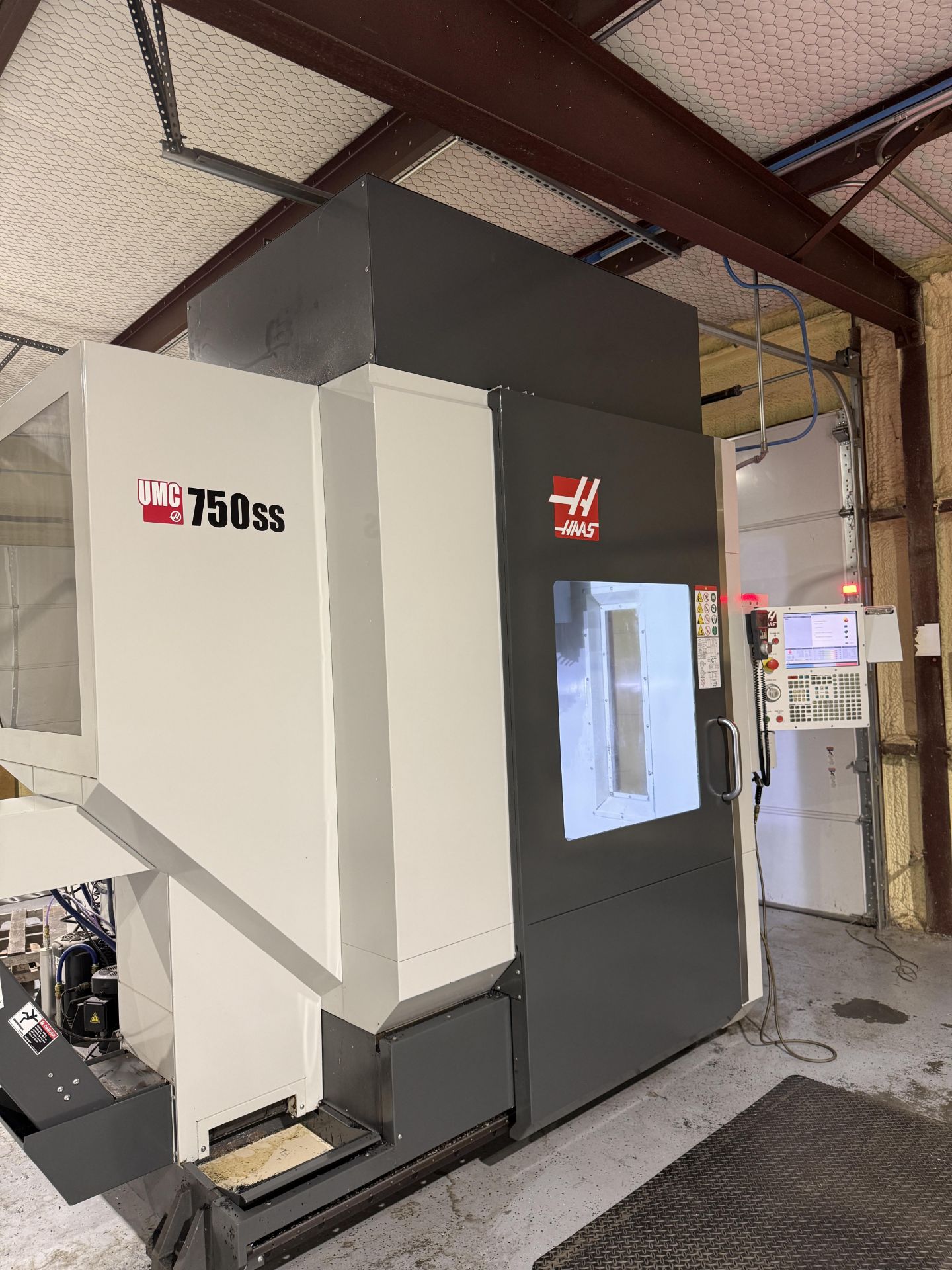 2019 Haas UMC 750SS, 5-Axis Vertical Machining Center, Haas Control, USB, Remote Jog, P-Cool, - Image 5 of 33