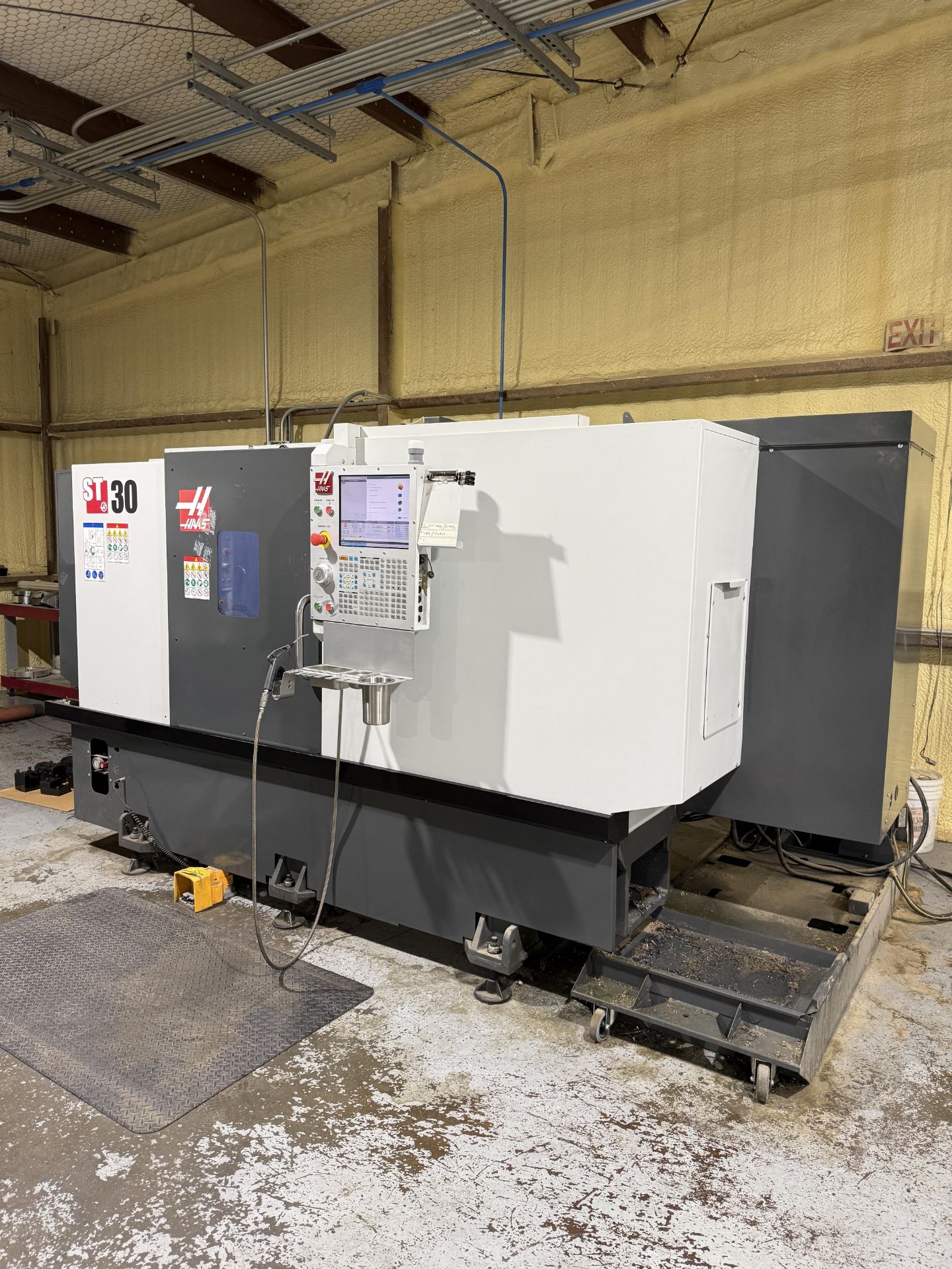 2021 Haas ST-30 CNC Lathe, Haas Control, 10" 3 Jaw Chuck, 3" Bore, 12 Station Turret With Tool - Image 4 of 29