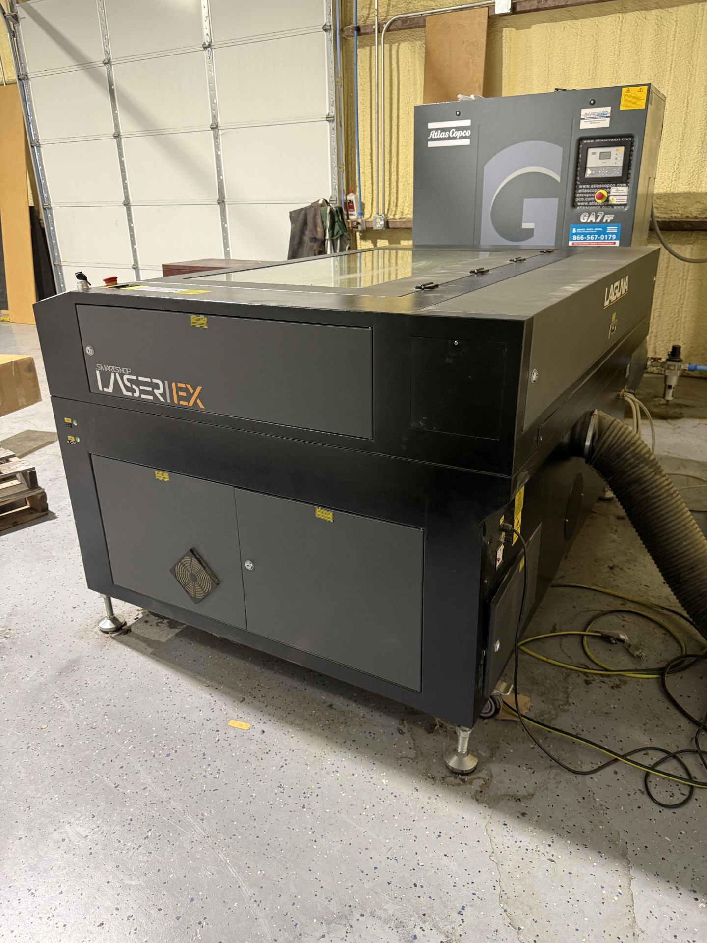2020 Laguna Model LC-390 Smartshop Laser EX Engraver/Cutter With Fume Extractor, Industrial - Image 5 of 24
