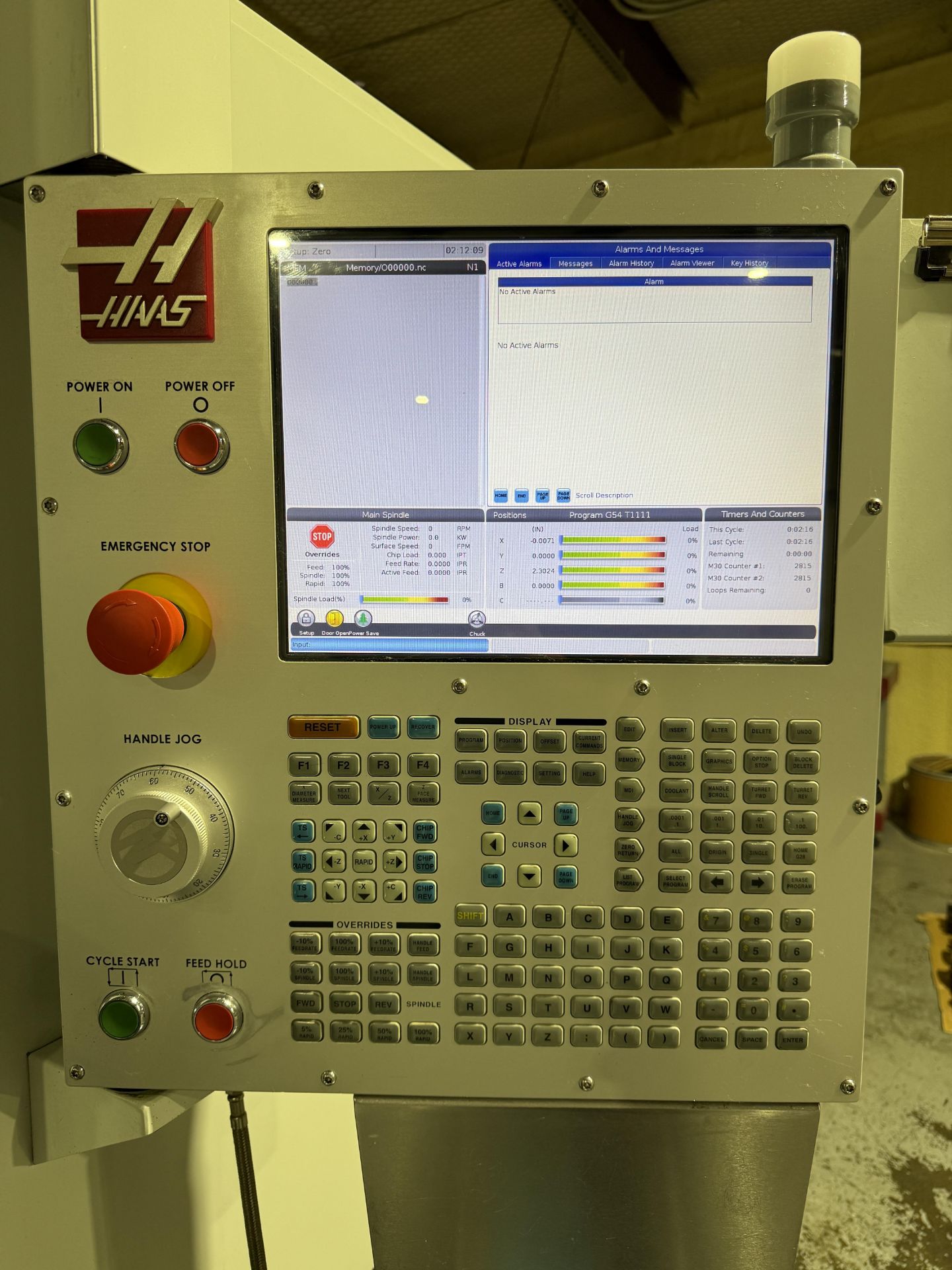 2019 Haas ST-25Y CNC Lathe With Y Axis Live Tooling, 10" 3-Jaw Chuck, Tool Presetter, Sub Spindle - Image 3 of 31