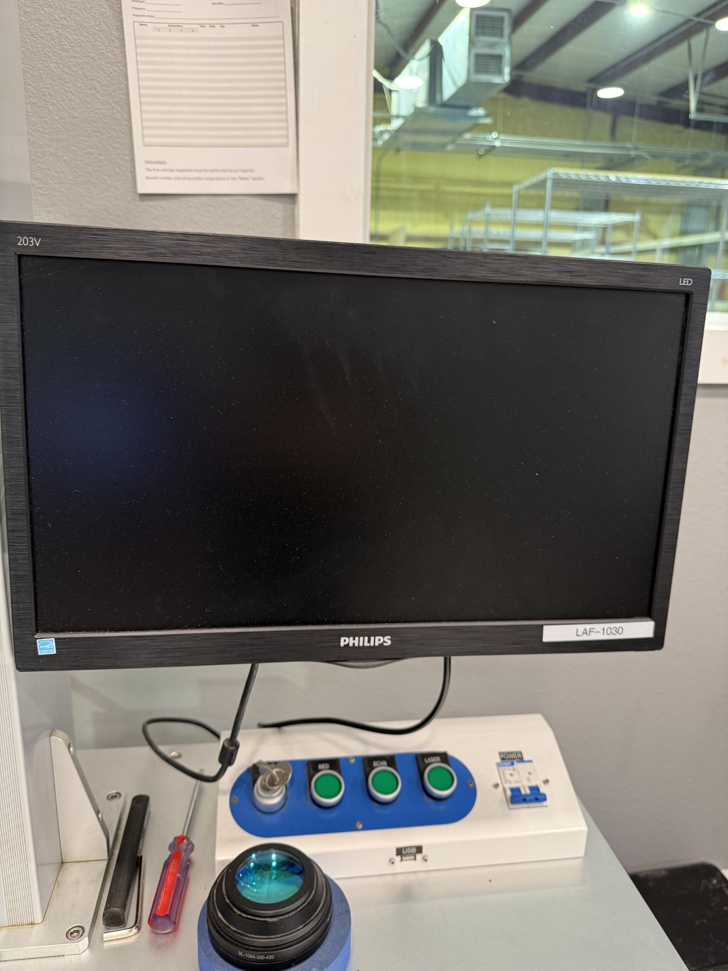 Laguna Smartshop Laser OM Laser Engraver With PC & Monitor, Control Various Extras With Small Rotary - Image 9 of 19
