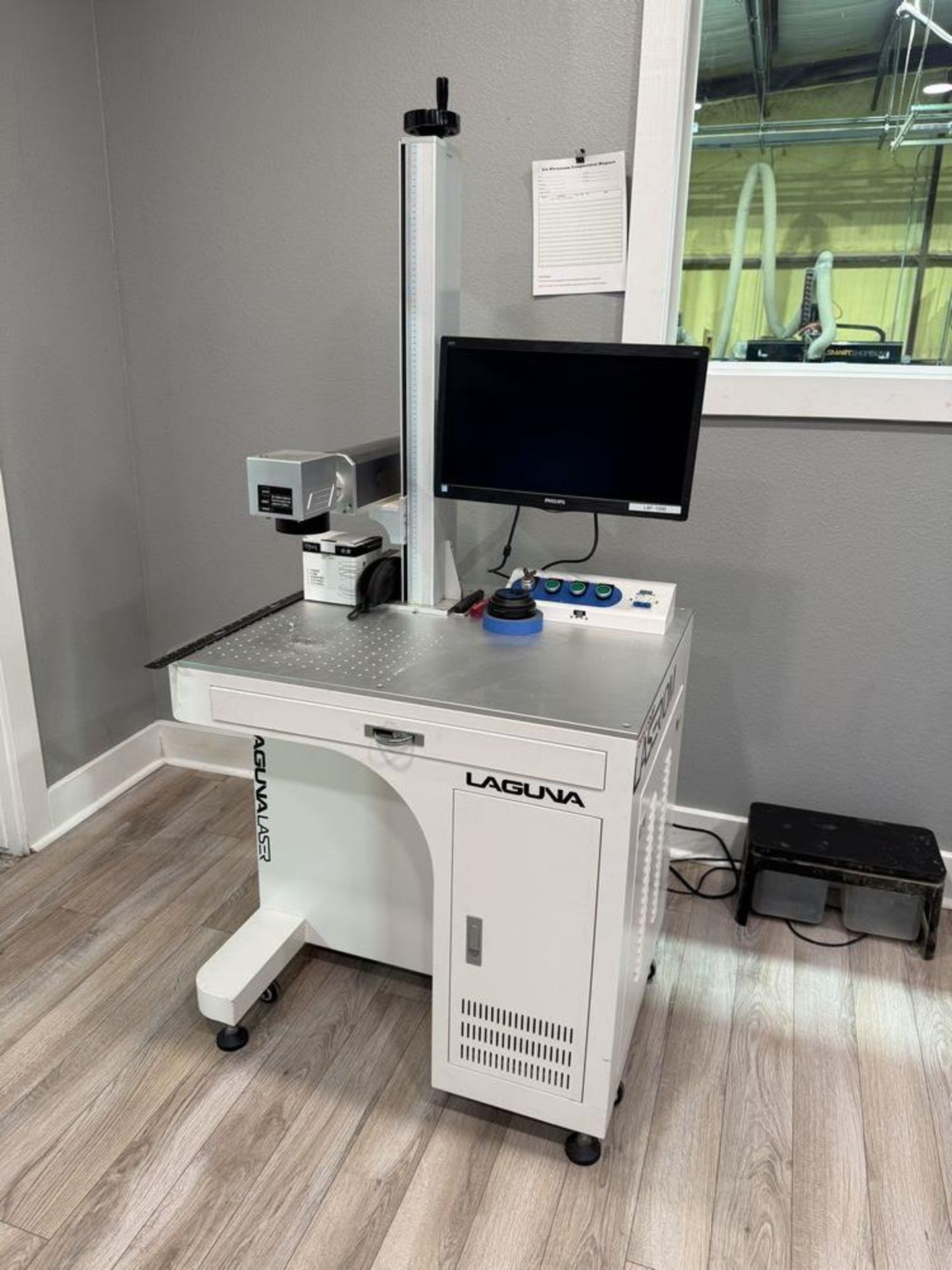 Laguna Smartshop Laser OM Laser Engraver With PC & Monitor, Control Various Extras With Small Rotary - Image 19 of 19