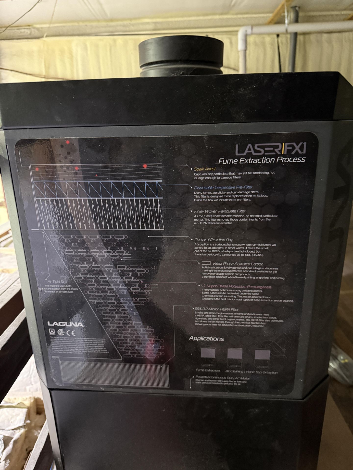 2020 Laguna Model LC-390 Smartshop Laser EX Engraver/Cutter With Fume Extractor, Industrial - Image 20 of 24