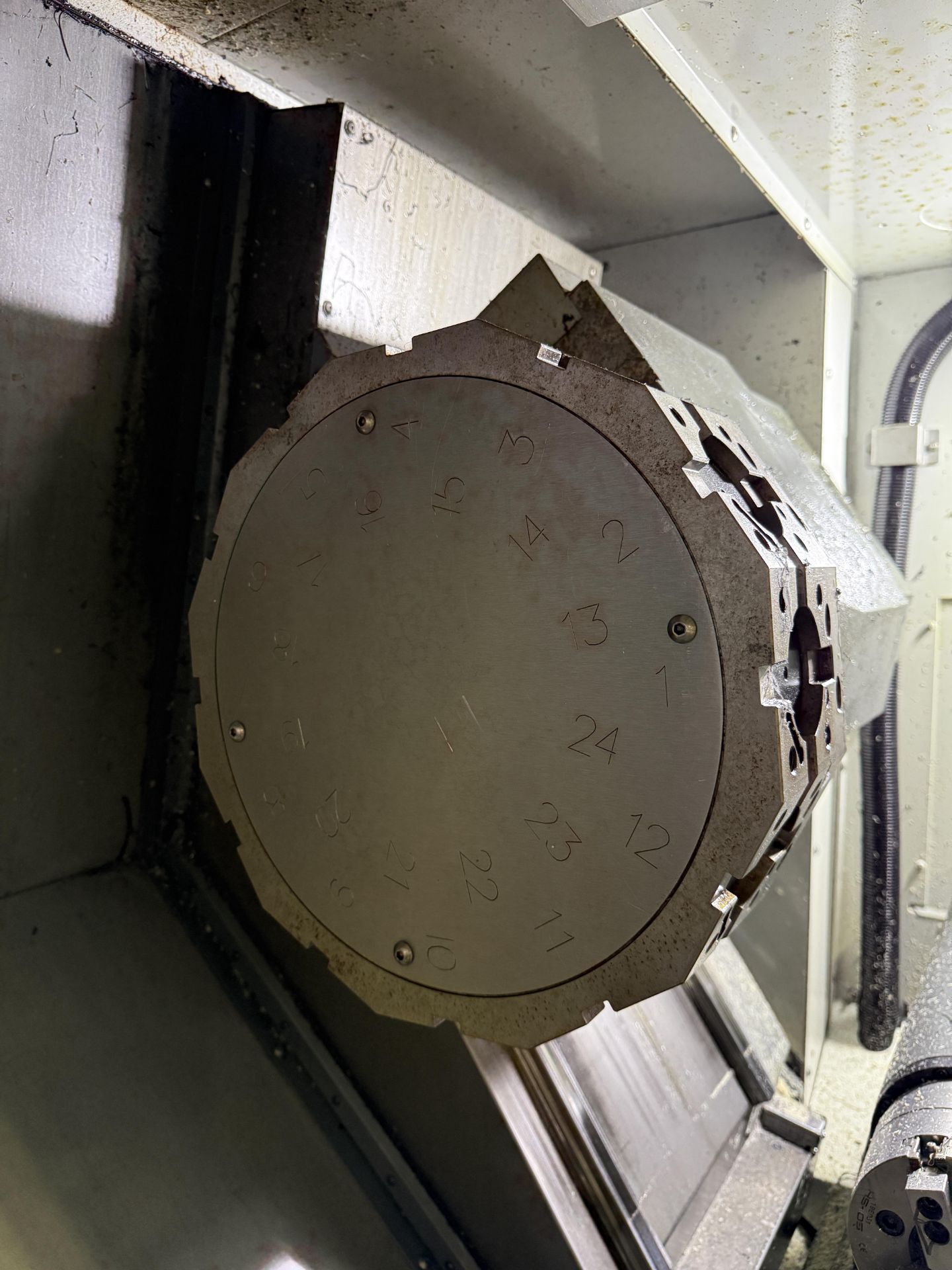 2019 Haas ST-25Y CNC Lathe With Y Axis Live Tooling, 10" 3-Jaw Chuck, Tool Presetter, Sub Spindle - Image 24 of 31