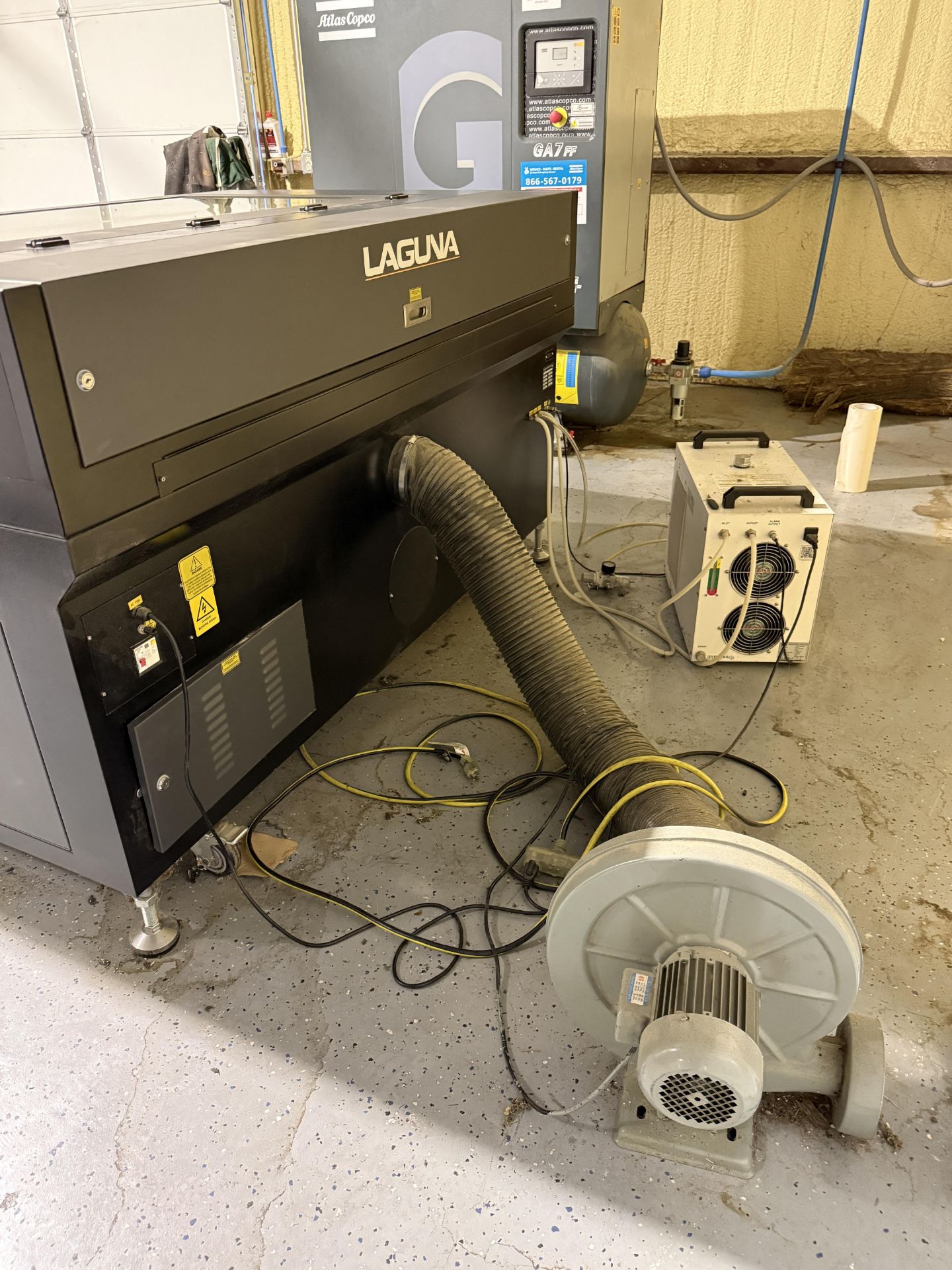 2020 Laguna Model LC-390 Smartshop Laser EX Engraver/Cutter With Fume Extractor, Industrial - Image 6 of 24