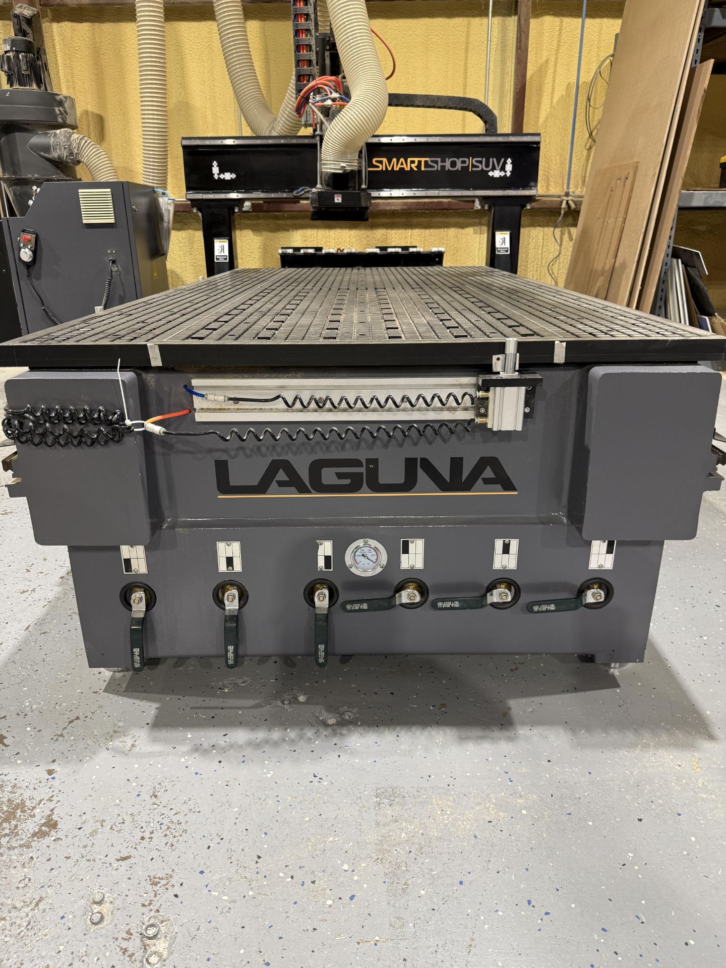 2020 Laguna Model NA48 Smart Shop | SUV CNC Router, 8 Station Tool Holder, 6 Vacuum Sections, - Image 2 of 29