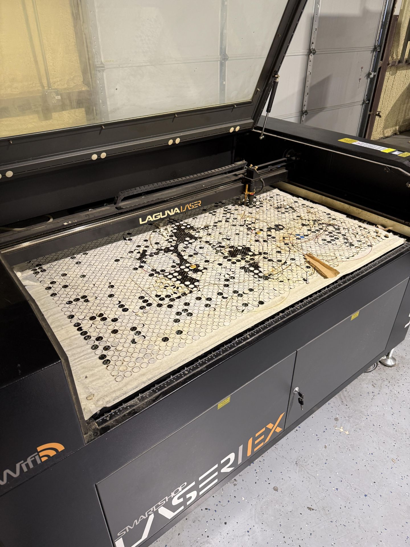 2020 Laguna Model LC-390 Smartshop Laser EX Engraver/Cutter With Fume Extractor, Industrial - Image 11 of 24