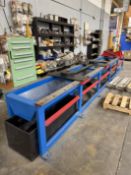 20' Industrial-Grade Hydraulic Cylinder Bench