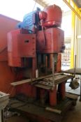 Baker Power Drill Model 36-H.O. S/N 12810, Deep Hole Drilling, Spindle Rotation Drive 20HP, MT#5