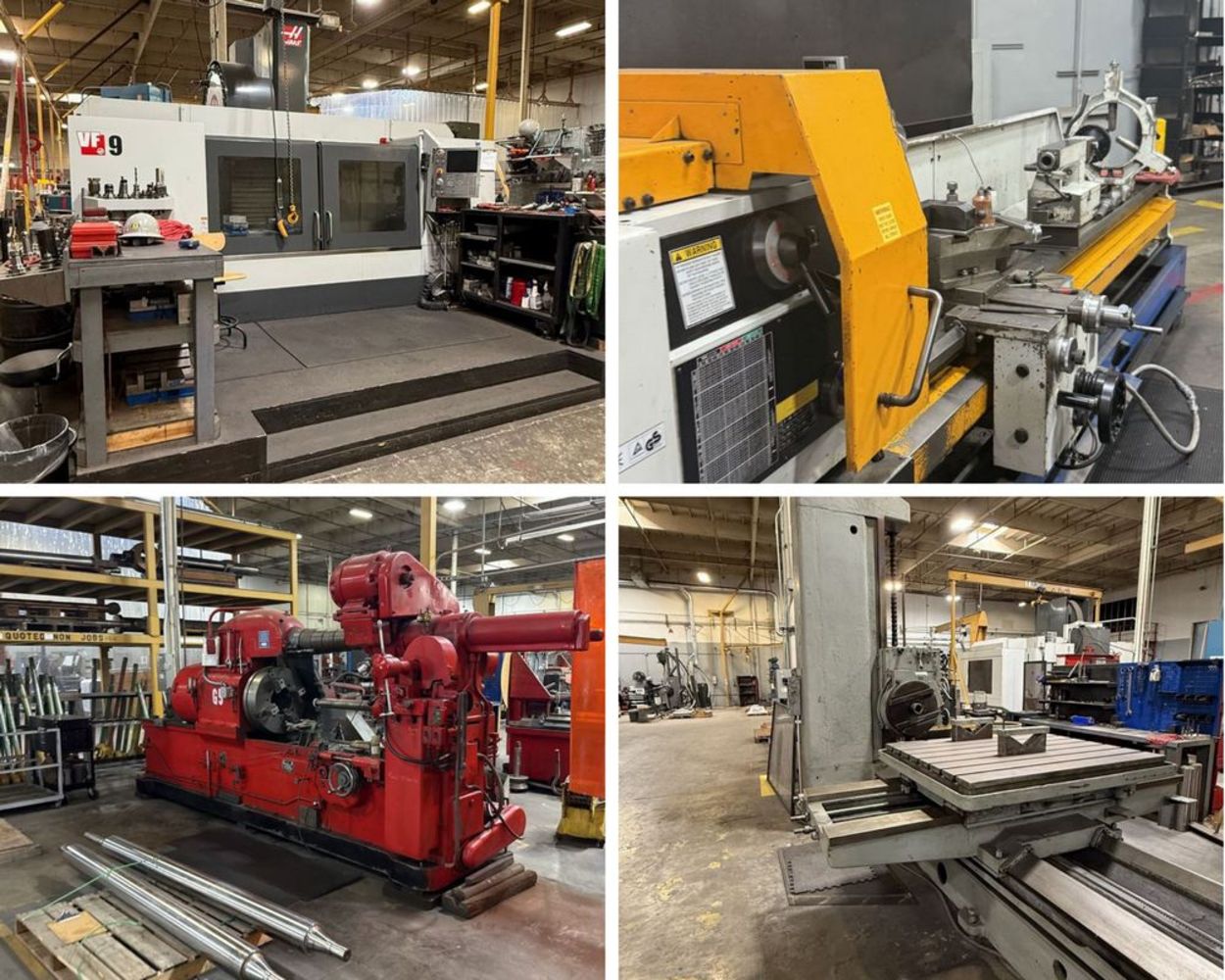 Surplus Equipment for a Large Heavy Equipment Replacement Parts Company