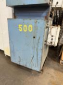 500 AMP Rectifier, S.O N.O C75282, Input 480 VAC, Output 15 VDC, Input Amps 13, Output Amps 500, S/N
