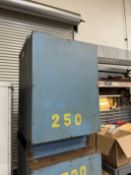 250 AMP Rectifier, S.O N.O C75281, Input 480 VAC, Output 15 VDC, Input Amps 7, Output Amps 250, S/