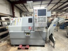 2007 Haas SL-10T, CNC Lathe, S/N 3078201, Chip Conveyor, Tailstock; Tool Presetter, 6,000 RPM, 12