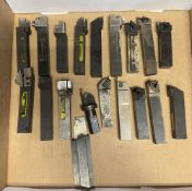 Large Lot of Various Style Lathe Insert Stick Holders