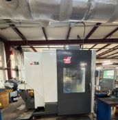 2013 Haas UMC-750, 5-Axis CNC Mill, S/N 1108554, Chip Conveyor, (2) Kurt Dual-Station Precision