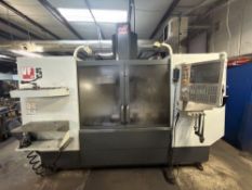 2012 Haas VF-5/40, CNC Vertical Machining Center, S/N 1095364, Chip Conveyor, 4th-Axis Rotary