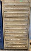 12 Drawer Tool Cabinet