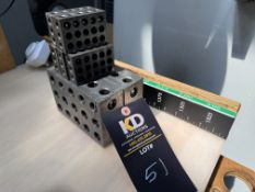 (2) 2" x 4" x 6" Set Up Blocks & (5) 1" x 2" x 3" Set Up Blocks
