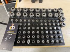 Lot of ER40, ER32, & ER16 Spring Collets