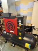 Chicago Pneumatics QRS-10TM120 10-HP Rotary Screw Air Compressor, S/N ITJ367957, 2020