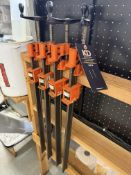 (4) Jorgensen 24" Bar Clamps