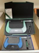 Insize 4"-5" Thread Micrometer & Fowler 2"-3" Thread Micrometer