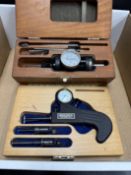 Blake Offset Dial Indicator, Mueller Gages Co. Dial Bore Gage