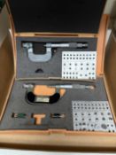 Mitutoyo #116-105 0"-1" PANA Micrometer & Mitutoyo #116-106 1"-2" PANA Micrometer