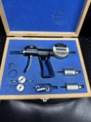 Fowler Bowers Super Bore 2-8mm Digital ID Gage .197"-.236" & .236"-.275" with Reference Ring Gages