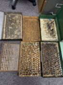 Various Pin Gage Sets, Mostly Complete â€” (3) .061"-.250", (2) .251"-.500", .251"-.500" Plus