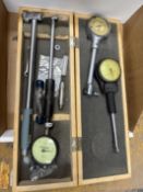 SPI/Federal .7"-1.5" Dial Bore Gage, Mitutoyo 2"-6" Cylinder Gage, Alina & Boice Gages