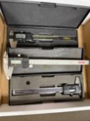 SPI 0"-8" Digital Caliper, Fowler 0"-6" Digital Caliper & Electronic Digital Caliper 0"-6"