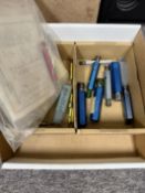 Box of Various Size Go-NoGo Metric Tap & NPT Tap Thread Gages