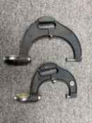 Sheffield 4Â½"-5" Quick Reference OD Dial Gage & Sheffield 7"-8" Quick Reference OD Dial Gage