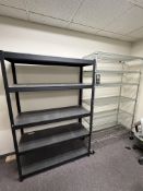 Whalen Storage Shelf 5-Tier & 6-Tier Metal Rolling Wire Rack