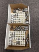 M5 Minus Pin Gages, Mostly Complete â€” .751"-.826" & .756"-.832"