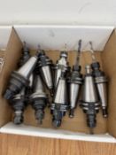 (10) CT 40 ER-16 Collet Tool Holders