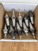 (10) CT 40 Boring Bar Tool Holders