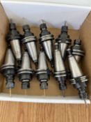 (10) CT 40 ER-16 Collet Tool Holders