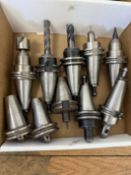 (10) CT 40 Boring Bar Tool Holders