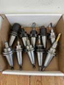 (10) CT 40 Boring Bar Tool Holders