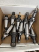 (10) CT 40 ER-16 Collet Tool Holders