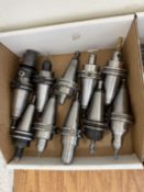 (10) CT 40 Boring Bar Tool Holders